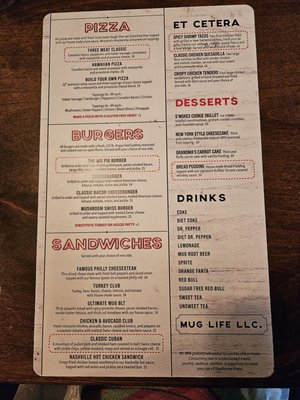 Menu photo 3 The Mug Scratch Kitchen & Tavern Oklahoma City, OK Menu photo 3 The Mug Scratch Kitchen & Tavern Oklahoma City, OK