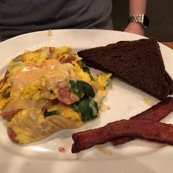 Blue's Egg + Bakery - Sausage omelette! - Breakfast & Brunch Near Me - Milwaukee, Wisconsin