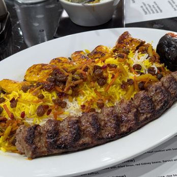 Razi Foods - Chicken kabobs and Koobideh with shirin polo (jeweled rice) - Caterers Near Me - Concord, California Razi Foods - Chicken kabobs and Koobideh with shirin polo (jeweled rice) - Caterers Near Me - Concord, California