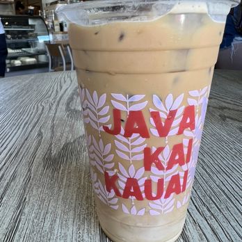Java Kai Kauai - Iced Mac Nut Latte - Breakfast & Brunch Near Me - Kapaa, Hawaii
