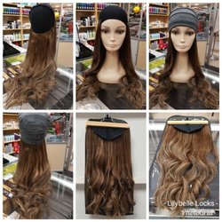lilybelle locks - Custom made hat liner using bohyme luxe weft. A soft and comfortable alternative to a full wig.
