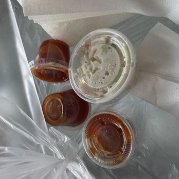 JJ Fish & Chicken - Mild sauce and coleslaw - Desserts Near Me - Marietta, Georgia JJ Fish & Chicken - Mild sauce and coleslaw - Desserts Near Me - Marietta, Georgia
