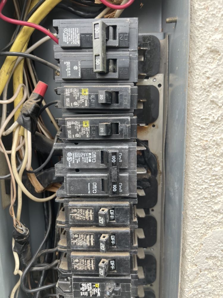 Slide of Black Wire Electric
