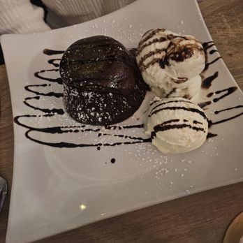 Erini Restaurant - Chocolate lava cake...definitely save room for dessert! Everyone's dessert was awesome! - Mediterranean Near Me - Ewing Township, New Jersey Erini Restaurant - Chocolate lava cake...definitely save room for dessert! Everyone's dessert was awesome! - Mediterranean Near Me - Ewing Township, New Jersey