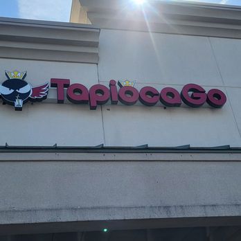 Tapioca Go - Sign outside - Bubble Tea Near Me - Chesapeake, Virginia
