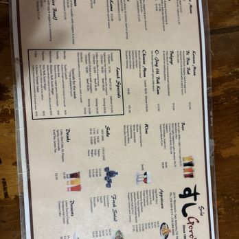 Goro's Sushi - Menu - Sushi Bars Near Me - San Antonio, Texas