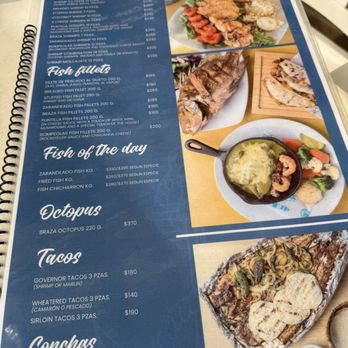 La Puntilla - Menu - Seafood Near Me - Playa Sur, SIN