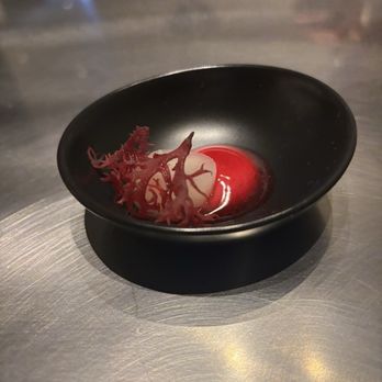 Alinea - Kelp, pickled root - New American Near Me - Chicago, Illinois Alinea - Kelp, pickled root - New American Near Me - Chicago, Illinois