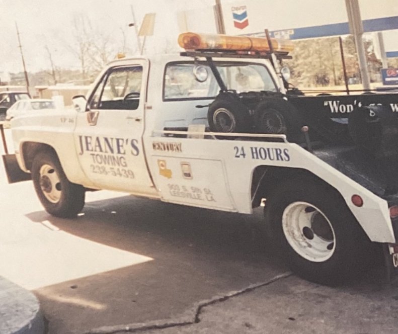 JEANES TOWING Request a Quote Leesville, Louisiana Towing Phone