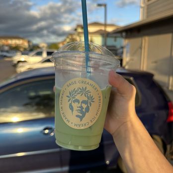 Sage Creamery - Vanilla Bean Matcha Latte - Ice Cream & Frozen Yogurt Near Me - Ewa Beach, Hawaii Sage Creamery - Vanilla Bean Matcha Latte - Ice Cream & Frozen Yogurt Near Me - Ewa Beach, Hawaii