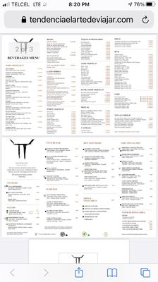 Menu photo 8 Toro Cabo Cabo San Lucas, BCS Menu photo 8 Toro Cabo Cabo San Lucas, BCS