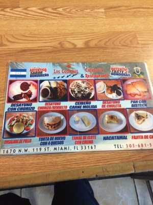 Menu photo 1 Los Costenos Restaurant Miami, FL