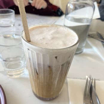 Lulu’s Little Kitchen - cold brew with date cold foam - Middle Eastern Near Me - Albany, California Lulu’s Little Kitchen - cold brew with date cold foam - Middle Eastern Near Me - Albany, California