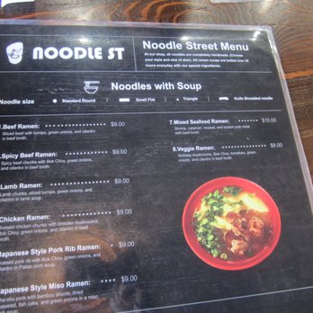 Noodle St - Noodles Near Me - Fullerton, California