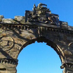 Culzean Country Park - Gateway to castle. New years day walk.