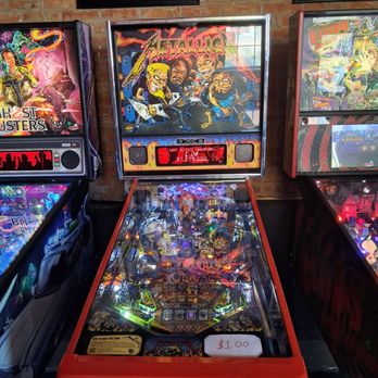 The Headless Bat - Metallica pinball - Pizza Near Me - St. Louis, Missouri The Headless Bat - Metallica pinball - Pizza Near Me - St. Louis, Missouri