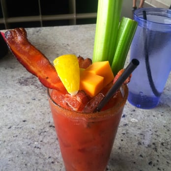 Topgolf - Build your own Bloody Mary :) - Golf Near Me - Scottsdale, Arizona