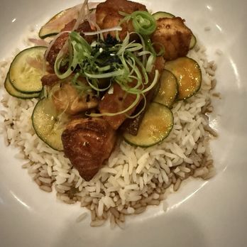 MaGerk's Pub & Grill - Chili Crisp Salmon Bowl - American Near Me - Fort Washington, Pennsylvania MaGerk's Pub & Grill - Chili Crisp Salmon Bowl - American Near Me - Fort Washington, Pennsylvania