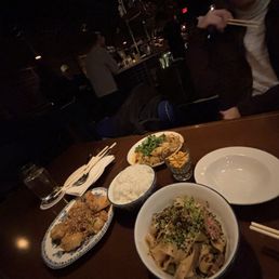 Beef noodles, wontons, shrimp