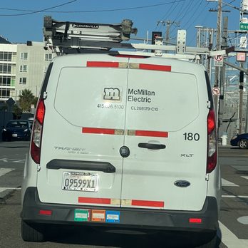 McMillan Electric - Bad driver - Electricians Near Me - San Francisco, California McMillan Electric - Bad driver - Electricians Near Me - San Francisco, California