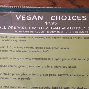 Busy B Thai Cafe - Vegan menu - Thai Near Me - El Cajon, California