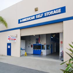 A-American Self Storage - Front entrance.