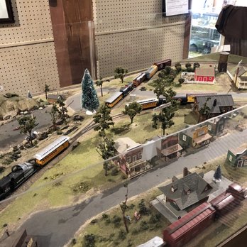 Old Poway Park - By a press of a button you can control the movement of the train in this model display in the museum. - Landmarks & Historical Buildings Near Me - Poway, California