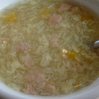 Pacific Restaurant - egg drop soup w/ corn & chicken - Chinese Near Me - Daly City, California Pacific Restaurant - egg drop soup w/ corn & chicken - Chinese Near Me - Daly City, California