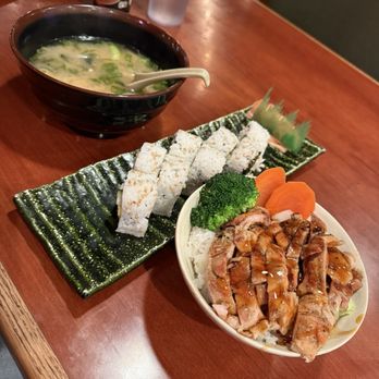 Teri Cafe - Miso Soup, California roll, chicken bowl - Sushi Bars Near Me - Oceanside, California