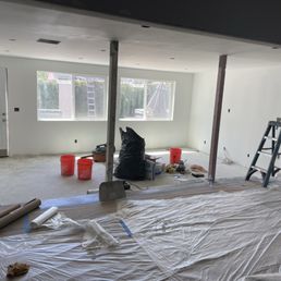 Nearing the end of the living room remodel