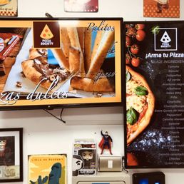 Pizza Society - Pantallas de menú - interior - Pizzería Near Me - Santiago, RM