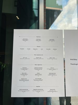 Menu photo 2 Maru Coffee Brooklyn, NY
