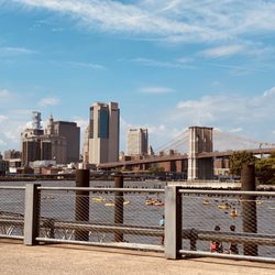 The gorgeous Brooklyn Bridge