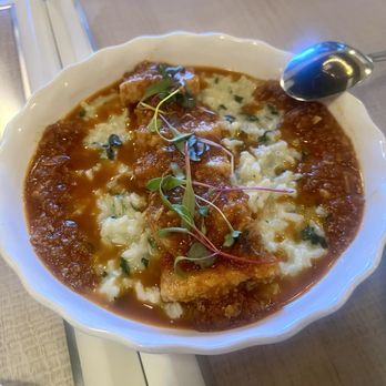 Rang’s Cocina Moderne - Binagoongang pork belly with coconut risotto - Spanish Near Me - Las Vegas, Nevada