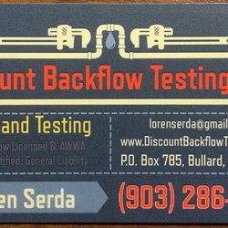 Discount Backflow Testing.com