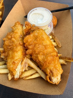 Scalawags Whitefish & Chips by null