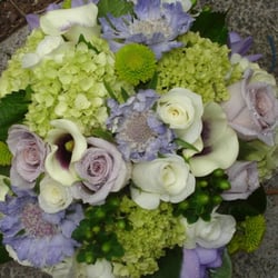 Barnes House Of Flowers - bluesy bouquet