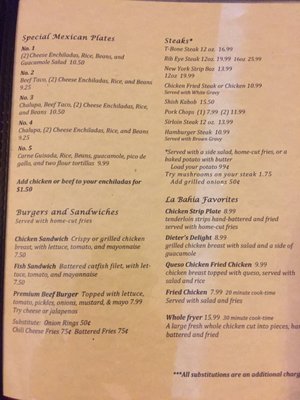 Menu photo 6 La Bahia Restaurant Goliad, TX Menu photo 6 La Bahia Restaurant Goliad, TX