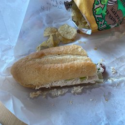 My favorite lunch - #11. Chicken Salad, Grape and Nuts Sandwich!!  Of course add chips!