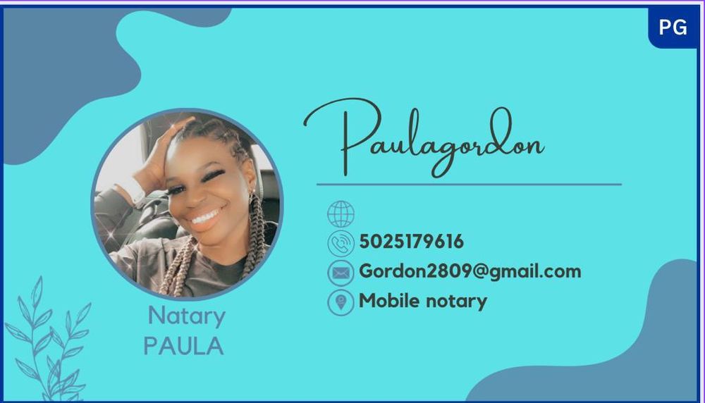 GORDON’S TRAVEL AND CONSULTING LexingtonFayette, Kentucky Notaries