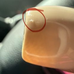 Heaven nail spa - Hump on mail that tech said wasn't there.