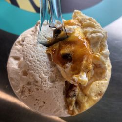 Cool Gelato Italiano - Hazelnut and passion fruit