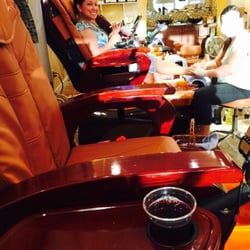Perfect Nails & Spa - I got myself some wine.