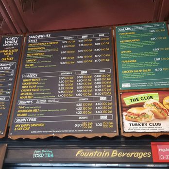Potbelly - Main menu - Sandwiches Near Me - Northbrook, Illinois