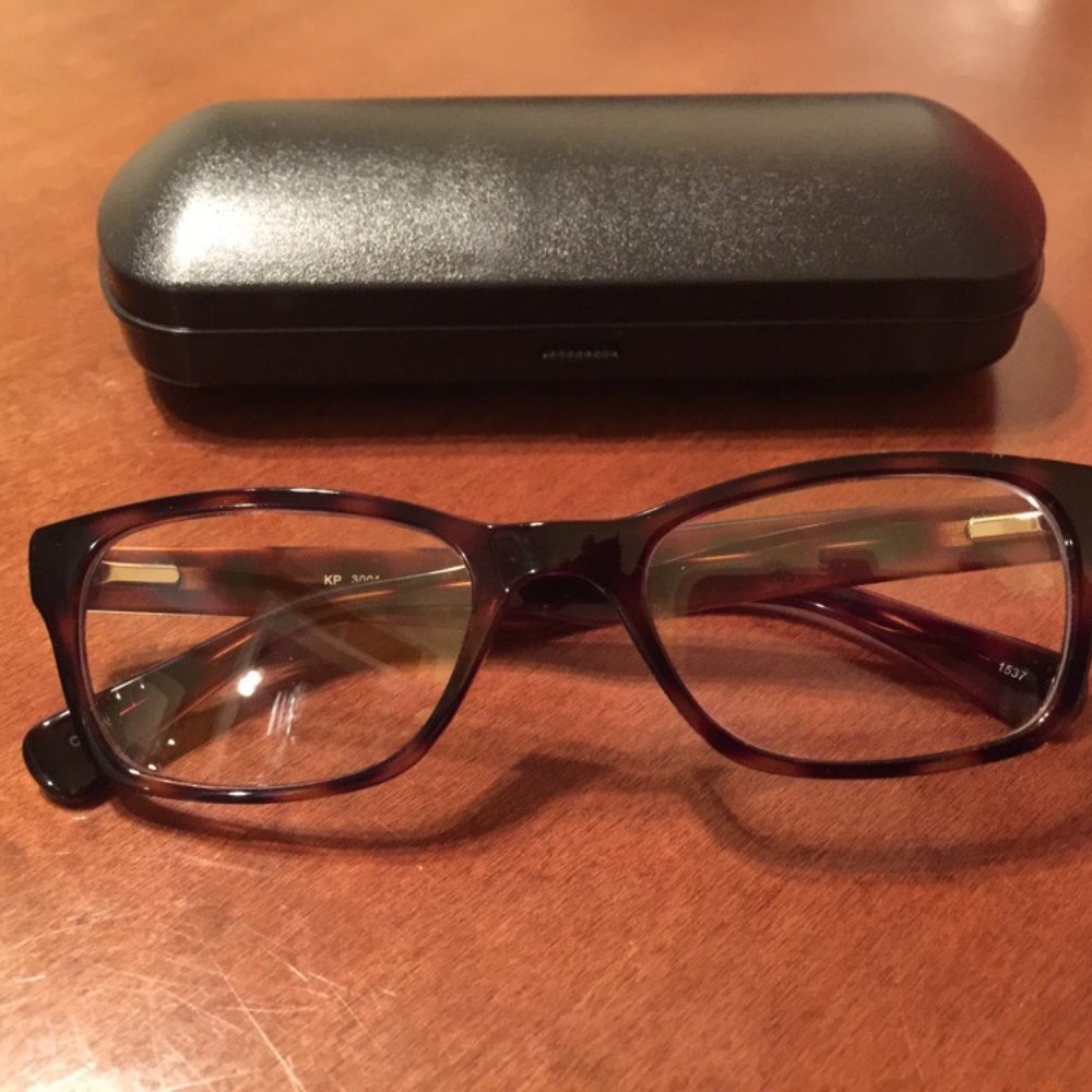 My sons glasses. Insurance covered everything except the non-scratch coat which I ended up paying $18.00. Not Bad!