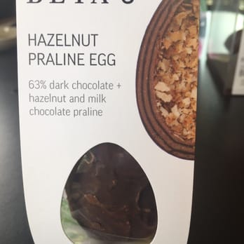 Beta5 Chocolates - Hazelnut praline egg - Chocolatiers & Shops Near Me - Vancouver, British Columbia