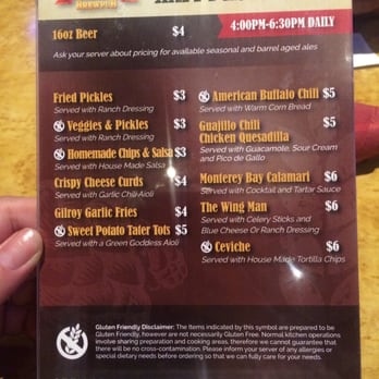 Peter B's - Happy Hour menu - Breweries Near Me - Monterey, California Peter B's - Happy Hour menu - Breweries Near Me - Monterey, California