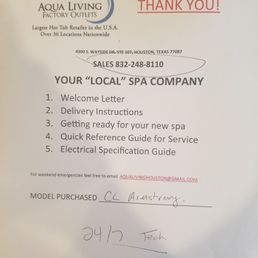 This is my thank-you folder, with his information and has all of my order information inside. This is my thank-you folder, with his information and has all of my order information inside.