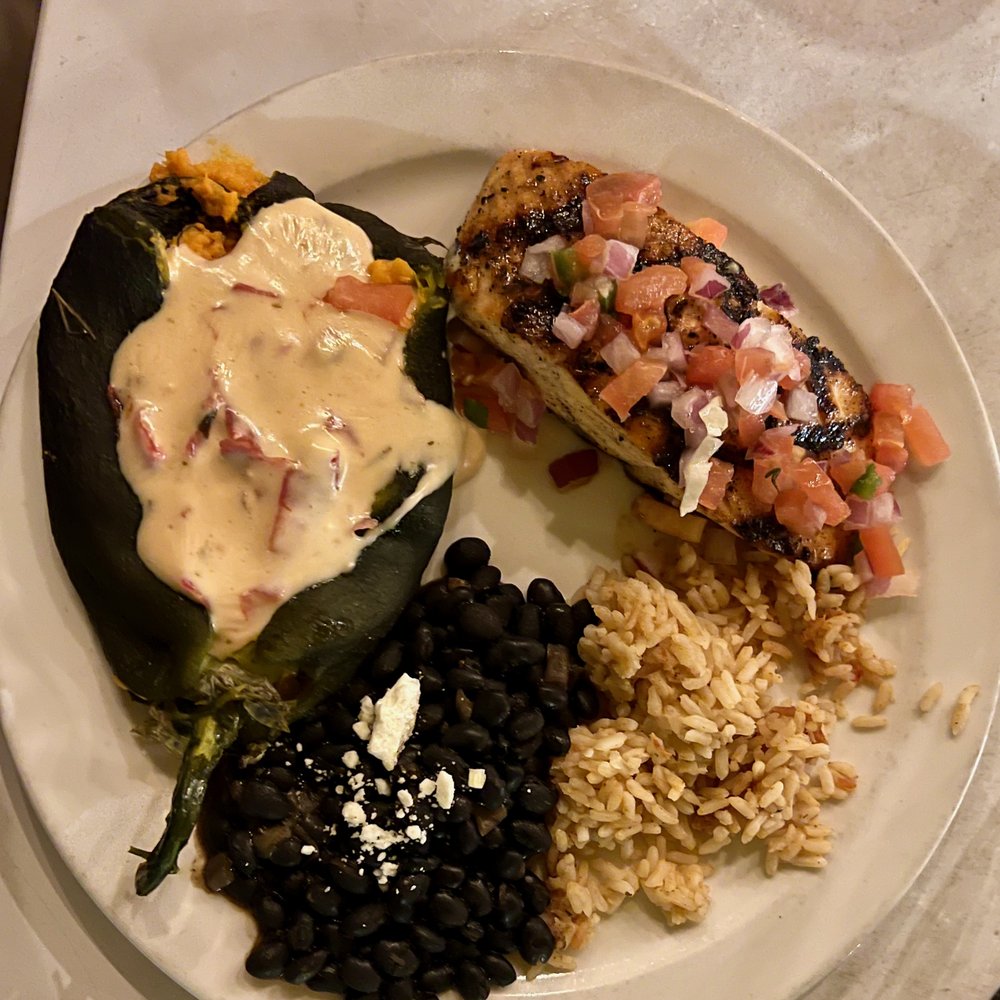Spokes On Southern - Look at that stuffed poblano! Yummy! - New American Near Me - Tempe, Arizona Spokes On Southern - Look at that stuffed poblano! Yummy! - New American Near Me - Tempe, Arizona