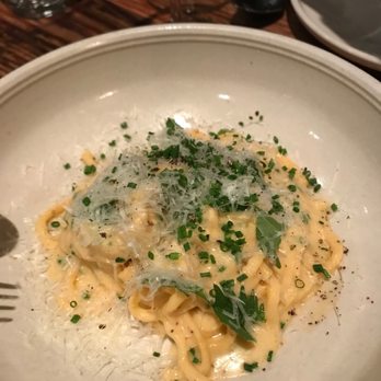 Rich Table - Sea Urchin Pasta - New American Near Me - San Francisco, California Rich Table - Sea Urchin Pasta - New American Near Me - San Francisco, California